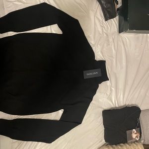 Black Knitton Italian Wool Medium